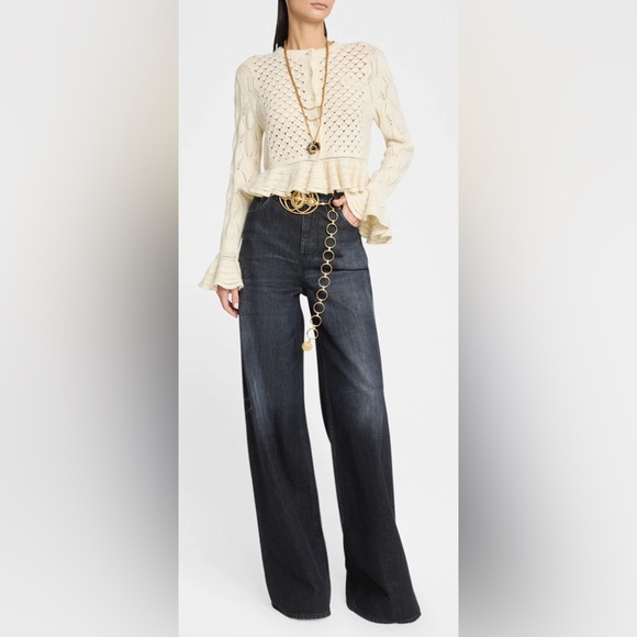 Chloe Denim - Chloe High-Rise Wide Leg Palazzo Jeans - NWT!
